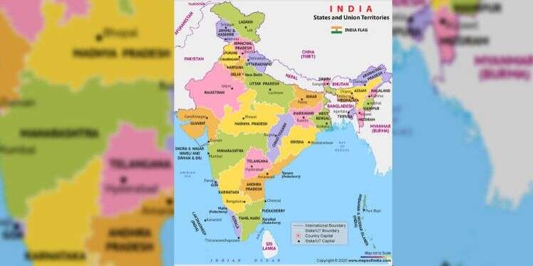 भारत में कुल कितने राज्य हैं, उनके नाम और राजधानी क्या हैं? Bharat Me Kitne Rajya Hai