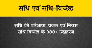 Sandhi in Hindi - संधि की परिभाषा, भेद एवं उदाहरण | संधि विच्छेद