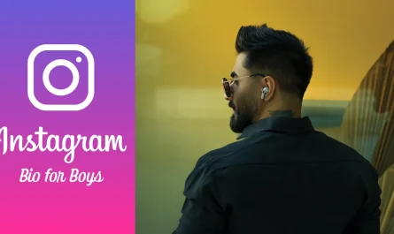 Instagram bio for boys